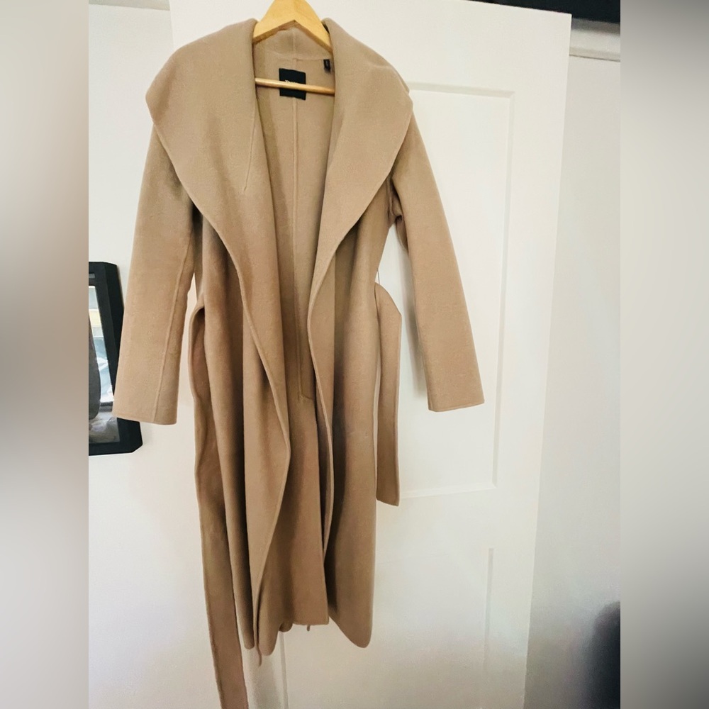 Theory wool wrap coat - Picture 2 of 6